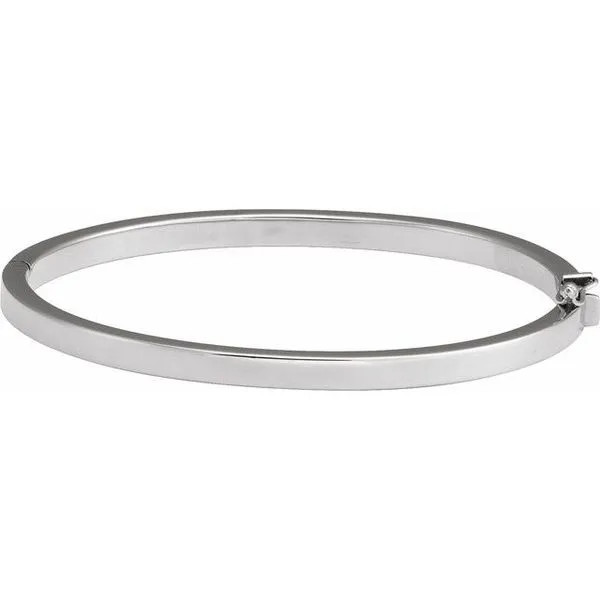 Engravable Hinged Bangle Bracelet The Diamond Shop, Inc. Lewiston, ID