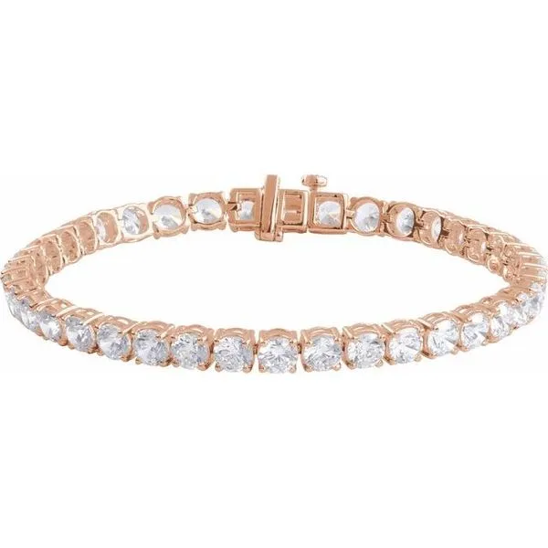 Lab-Grown Diamond Line Bracelet Hopman Jewelers Elkhart, IN