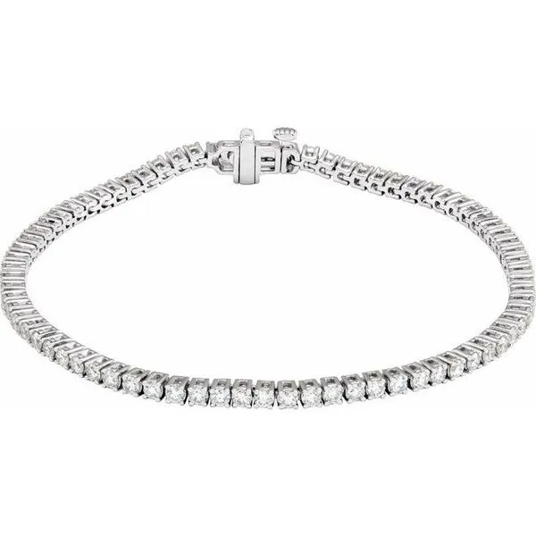 Lab-Grown Diamond Line Bracelet Allain's Jewelry New Iberia, LA