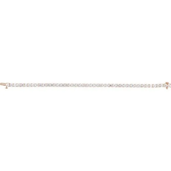 Lab-Grown Diamond Line Bracelet Image 3 Rasmussen Jewelers Spanish Fork, UT