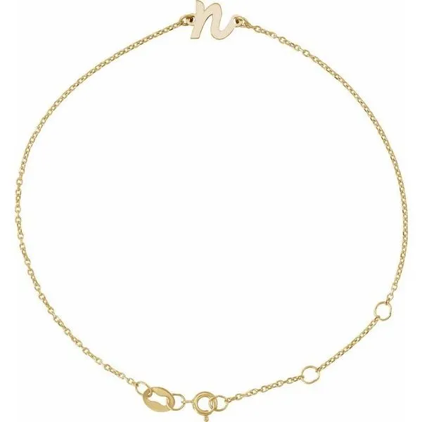 Script Initial Bracelet SIERRA MOON Auburn, CA