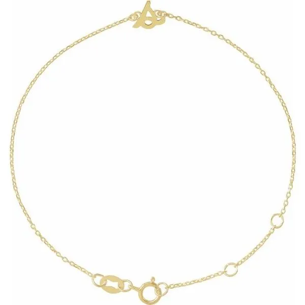 Script Initial Bracelet SIERRA MOON Auburn, CA