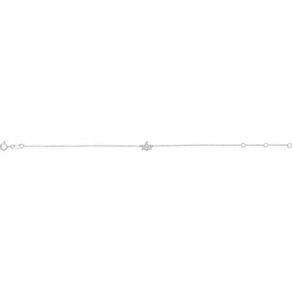 Script Initial Bracelet Image 2 Diny's Jewelers Middleton, WI