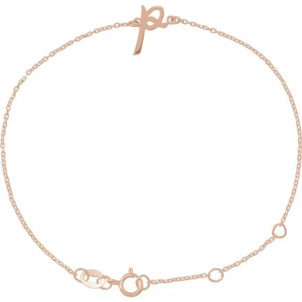 Script Initial Bracelet SIERRA MOON Auburn, CA