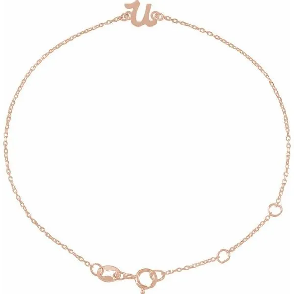 Script Initial Bracelet Diny's Jewelers Middleton, WI