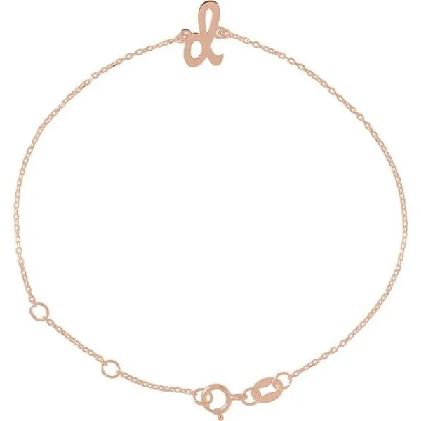 Script Initial Bracelet Diny's Jewelers Middleton, WI