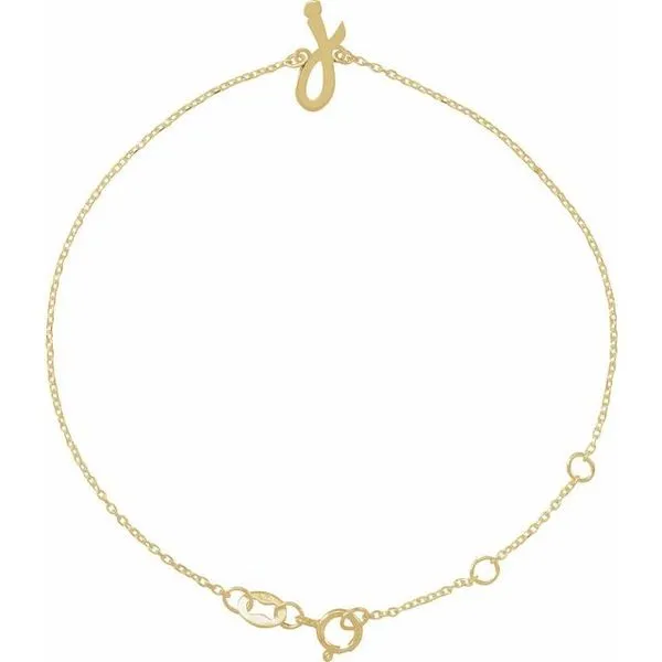Script Initial Bracelet SIERRA MOON Auburn, CA