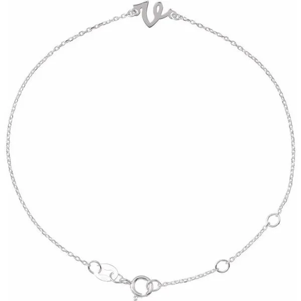 Script Initial Bracelet SIERRA MOON Auburn, CA