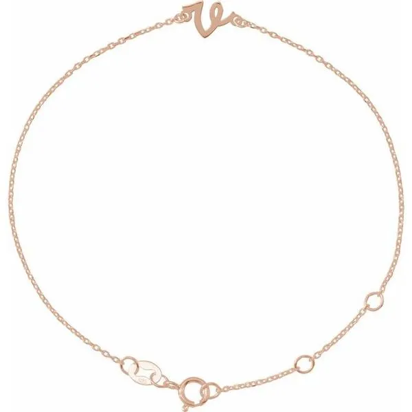 Script Initial Bracelet Diny's Jewelers Middleton, WI