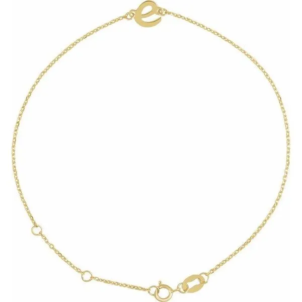 Script Initial Bracelet SIERRA MOON Auburn, CA