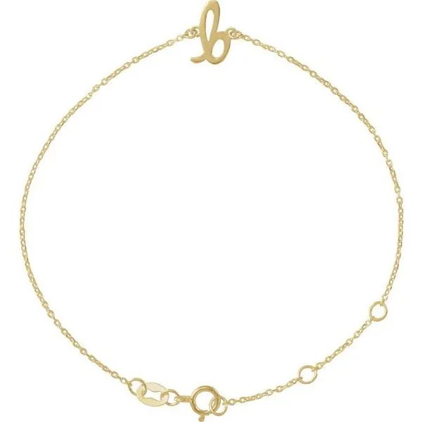 Script Initial Bracelet SIERRA MOON Auburn, CA