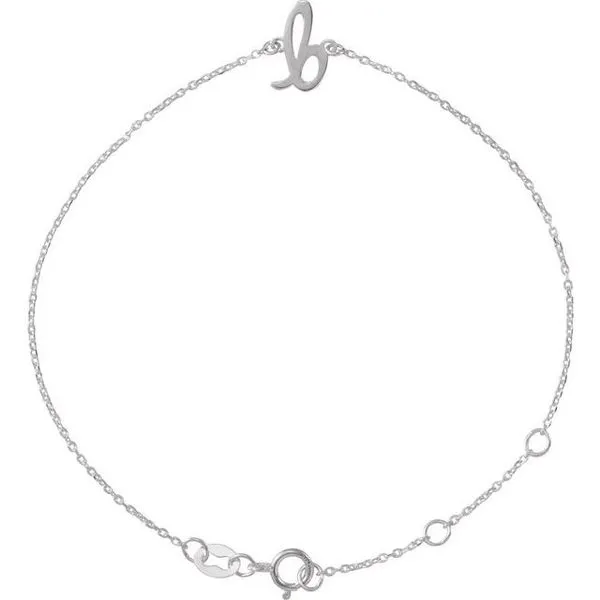Script Initial Bracelet SIERRA MOON Auburn, CA