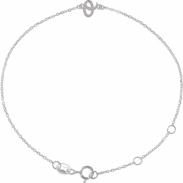 Script Initial Bracelet Diny's Jewelers Middleton, WI