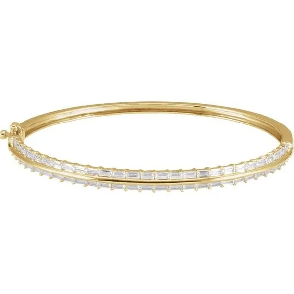 Lab-Grown Diamond Bangle Bracelet Grayson & Co. Jewelers Iron Mountain, MI