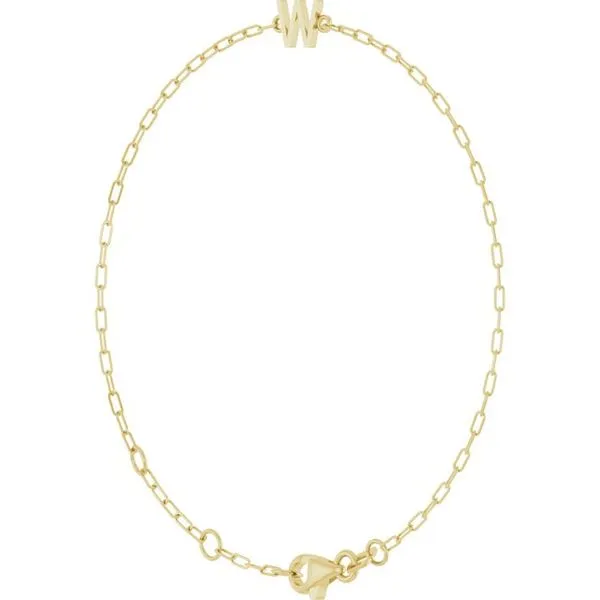 Initial Bracelet Image 2 Austin's Fine Diamonds & Jewelry Lyndhurst, NJ