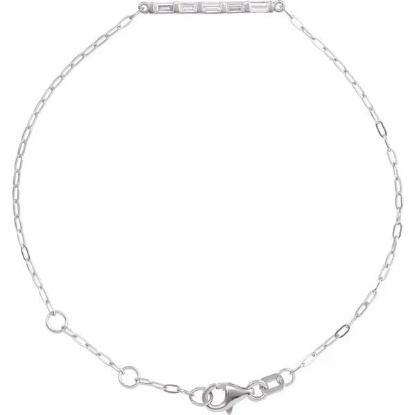 Accented Bar Link Bracelet Northwood Jewelers Northwood, OH