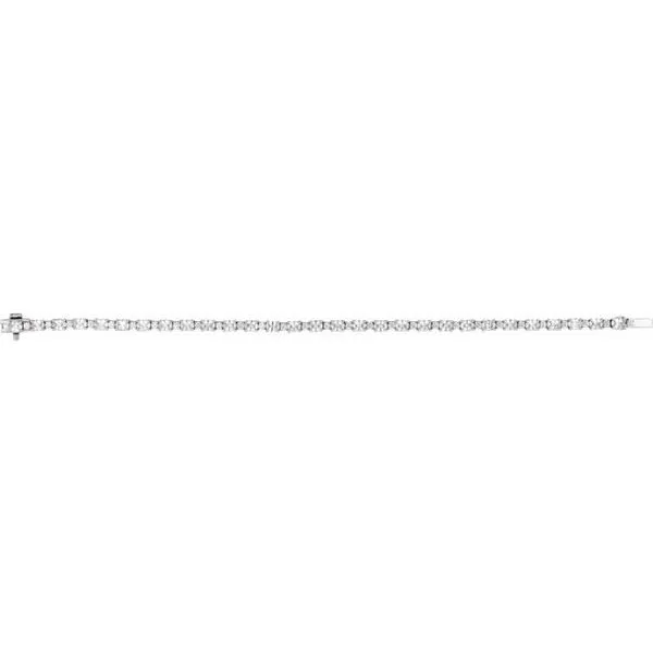 Lab-Grown Diamond Line Bracelet Image 3 Henry B. Ball Jewelers Canton, OH