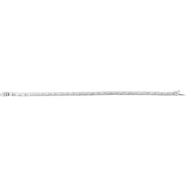 Lab-Grown Diamond Line Bracelet Image 4 Henry B. Ball Jewelers Canton, OH