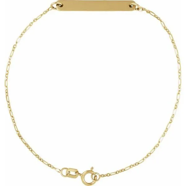 Engravable Bar Bracelet Woelk's House of Diamonds Russell, KS