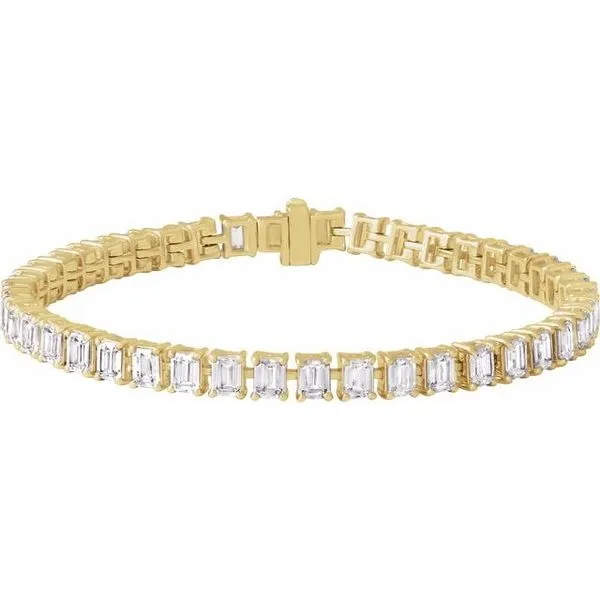 Lab-Grown Diamond Line Bracelet Allain's Jewelry New Iberia, LA