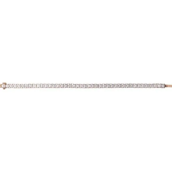 Lab-Grown Diamond Line Bracelet Image 2 D'Errico Jewelry Scarsdale, NY