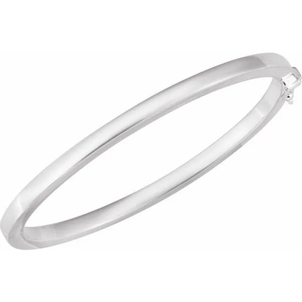 Tube Hinged Bangle Bracelet Image 3 Grayson & Co. Jewelers Iron Mountain, MI