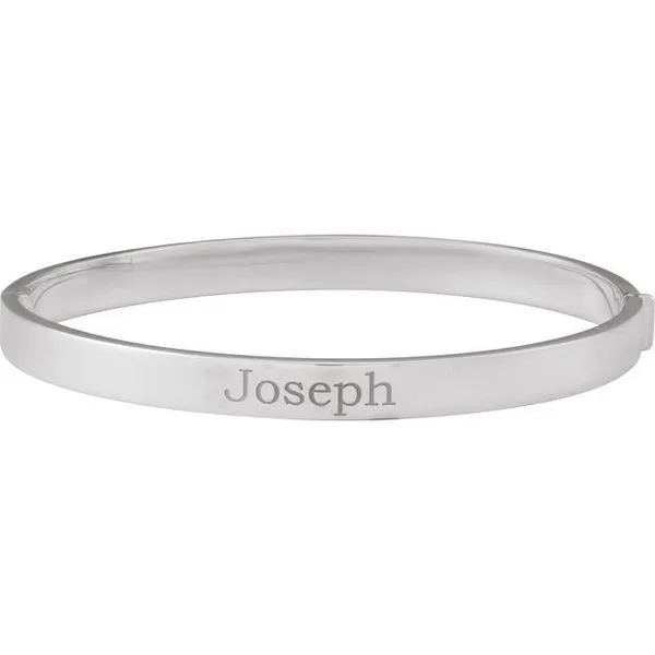 Hinged Bangle Bracelet Image 3 Clater Jewelers Louisville, KY