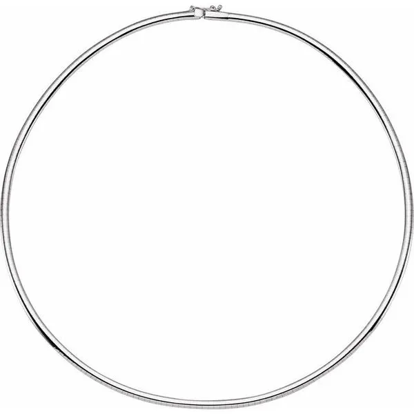 3 mm Omega Chain Image 2 Gaines Jewelry FLINT, MI