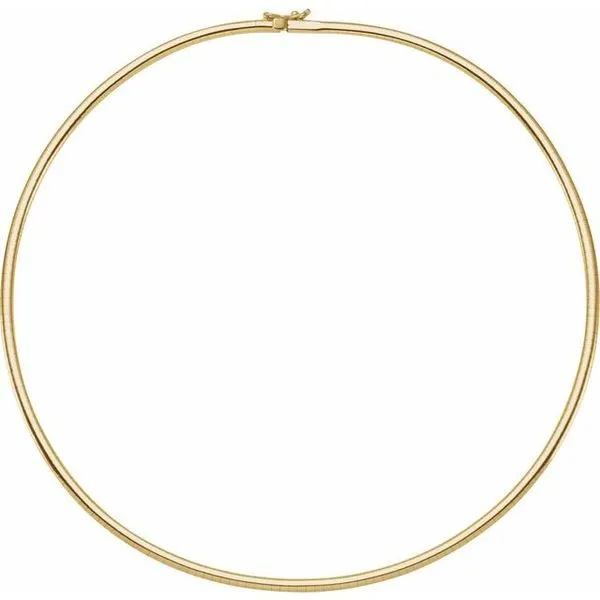 3 mm Omega Chain Image 2 Hart's Jewelers Grants Pass, OR