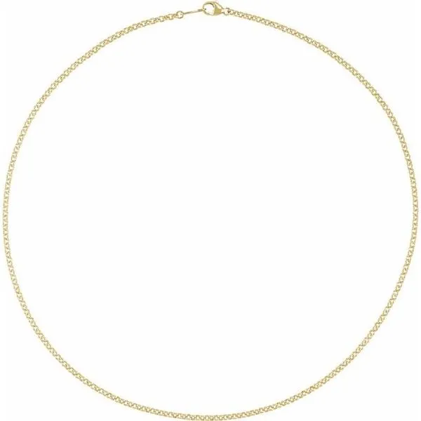2.4 mm Rolo Chain Image 3 Diny's Jewelers Middleton, WI