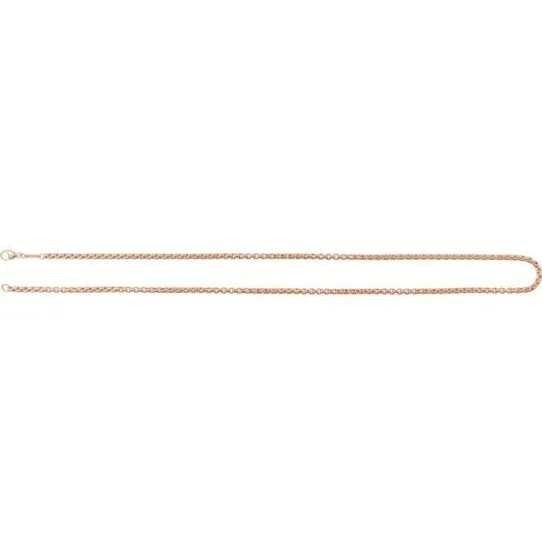 Rounded Box Chain Image 3 Arlene's Fine Jewelry Vidalia, GA
