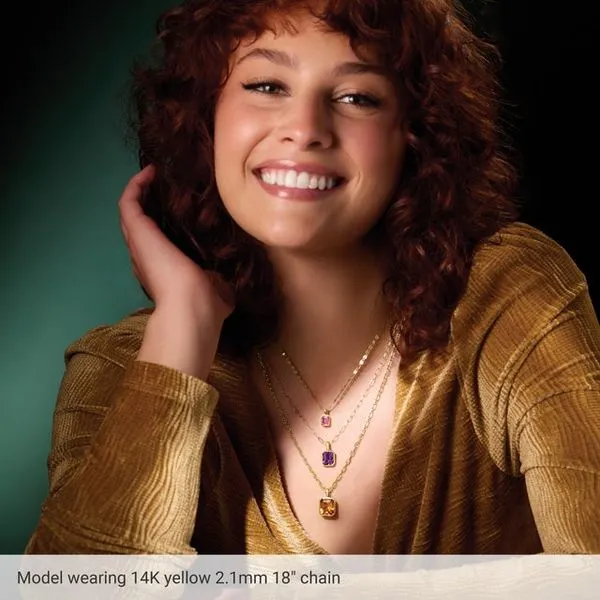 2.1 mm Paperclip-Style Chain Image 4 SIERRA MOON Auburn, CA