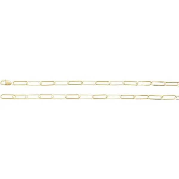6.2 mm Paperclip-Style Chain Image 3 Milan's Jewelry Inc Sarasota, FL