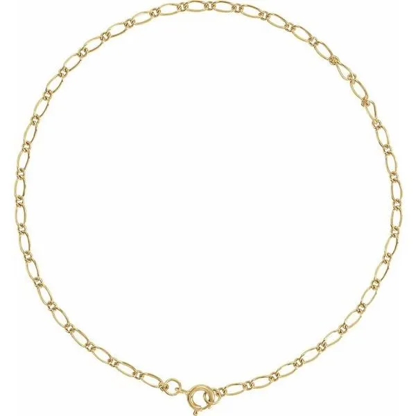 1.5 mm Figaro Chain Image 2 Boyd Jewelers Wesley Chapel, FL