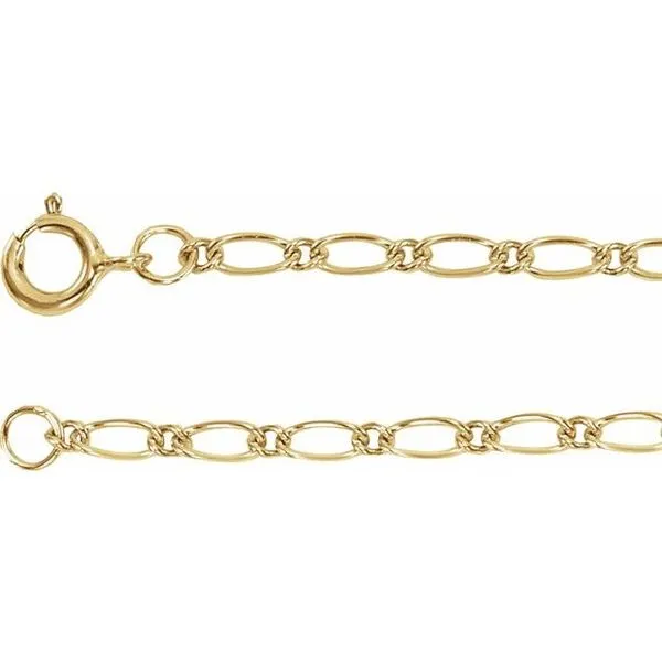 1.5 mm Figaro Chain M. J. Thomas Jewelers, Ltd. Stratford, CT