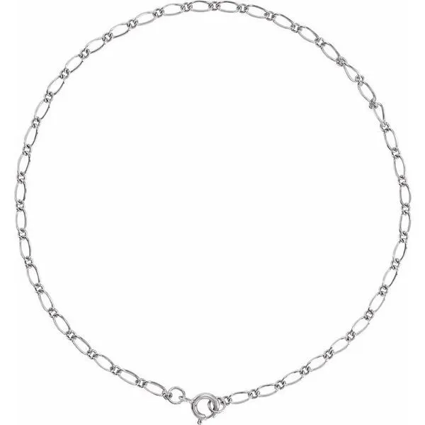 1.5 mm Figaro Chain Image 2 J. Meredith Jewelers Delafield, WI
