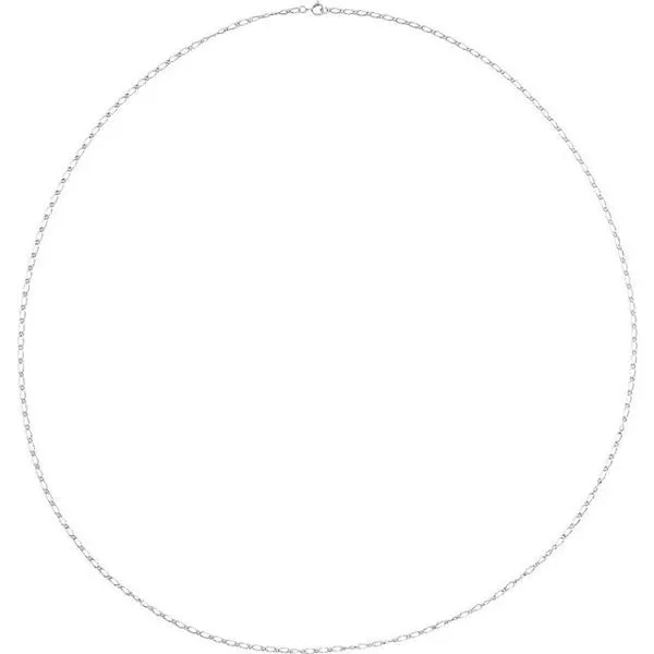 1.5 mm Figaro Chain Image 2 Jim's Jewelers Tyler, TX