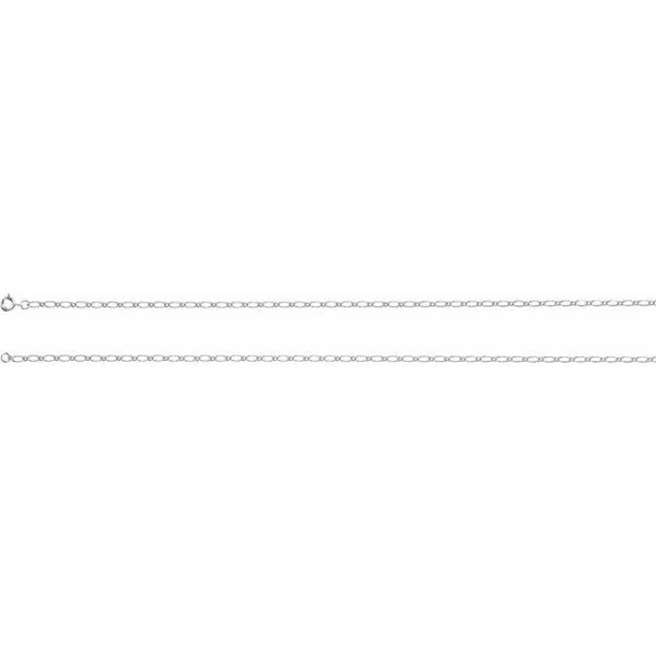1.5 mm Figaro Chain Image 3 Milan's Jewelry Inc Sarasota, FL