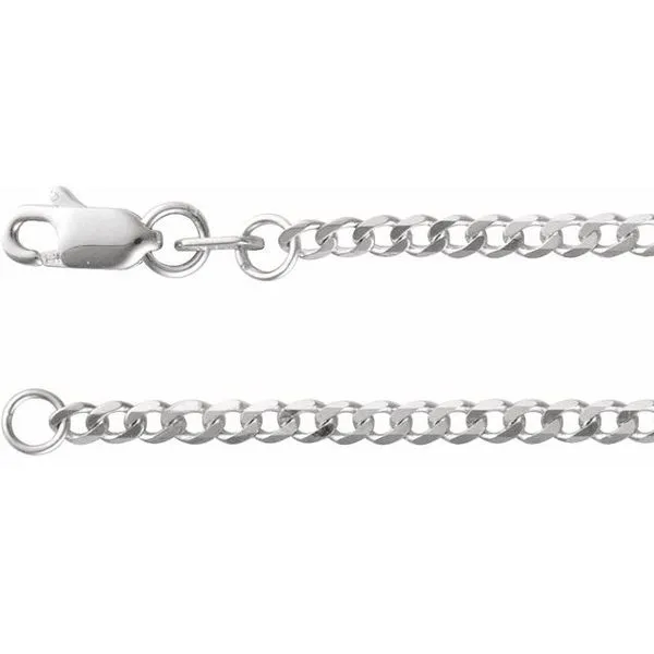 1.95 mm Curb Chain Diny's Jewelers Middleton, WI