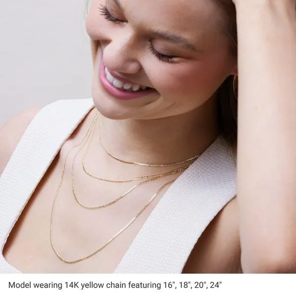 1.95 mm Curb Chain Image 4 Diny's Jewelers Middleton, WI