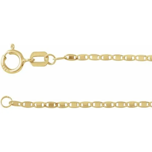 1.3 mm Mirror Chain Hopman Jewelers Elkhart, IN