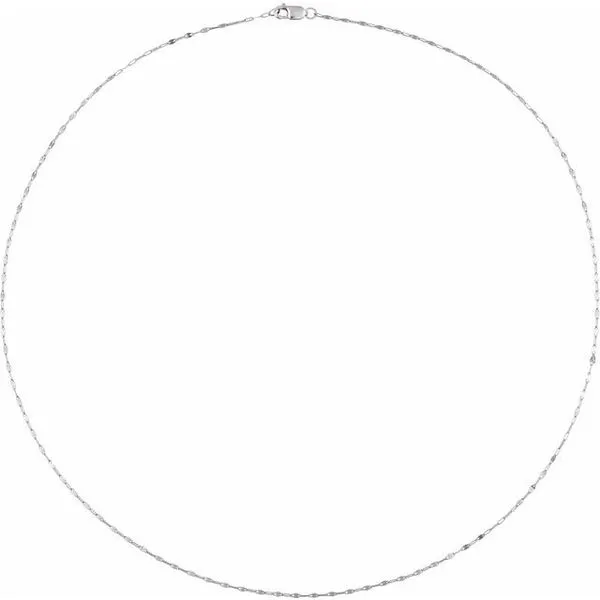 1.5 mm Keyhole Chain Image 2 Valentine's Fine Jewelry Dallas, PA