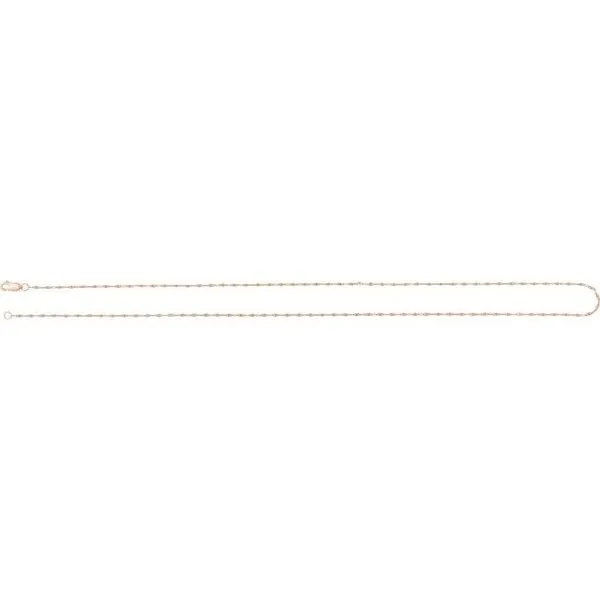 1.5 mm Keyhole Chain Image 3 McCoy Jewelers Bartlesville, OK