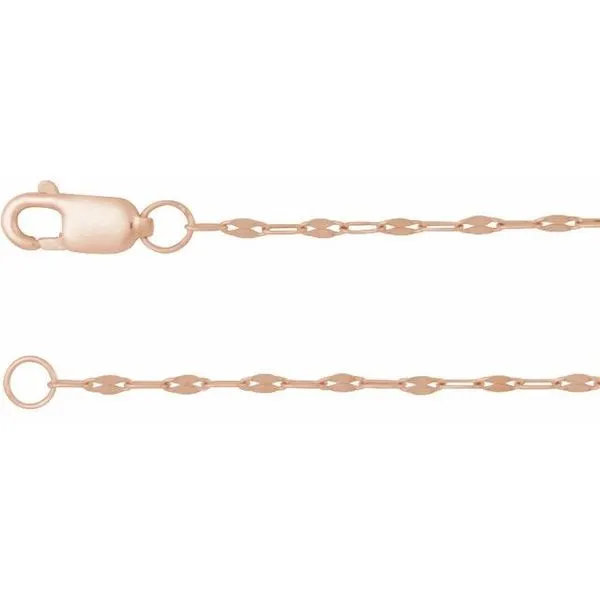 1.5 mm Keyhole Chain Scirto's Jewelry Lockport, NY