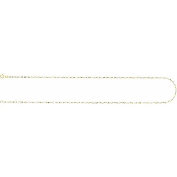 2 mm Enamel Bead Adjustable Chain Image 3 Gysbers Jewelry Waupun, WI