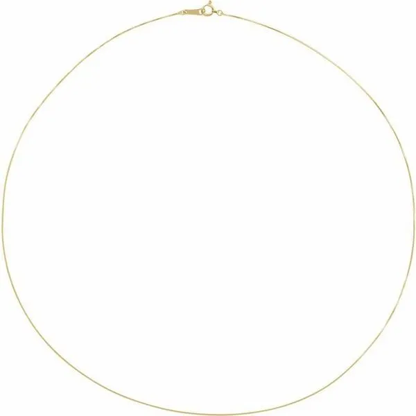 .5 mm Box Chain Image 2 Valentine's Fine Jewelry Dallas, PA