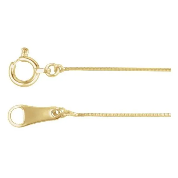 .5 mm Box Chain Valentine's Fine Jewelry Dallas, PA