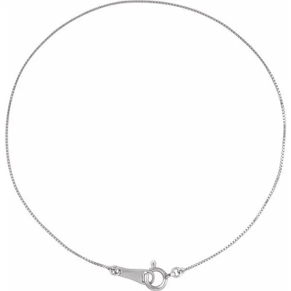 .5 mm Box Chain Image 2 Comstock Jewelers Edmonds, WA