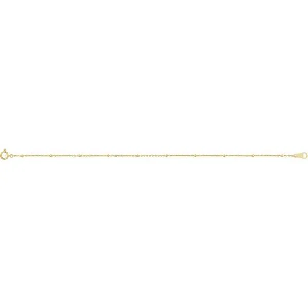 1.7 mm Cable Chain Image 3 Rick's Jewelers California, MD