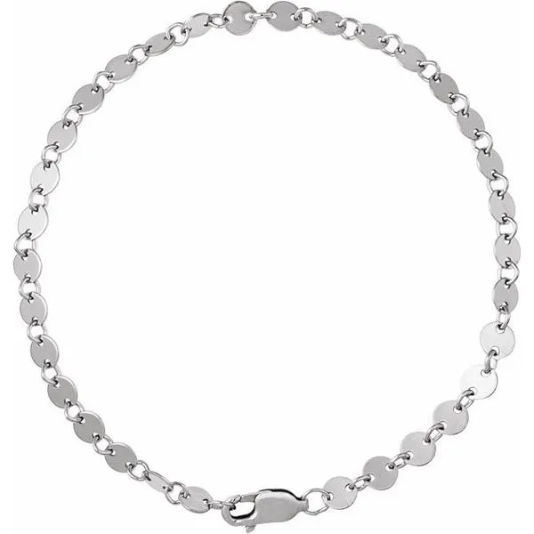 4 mm Mirror Chain Image 2 Moseley Diamond Showcase Inc Lexington, SC
